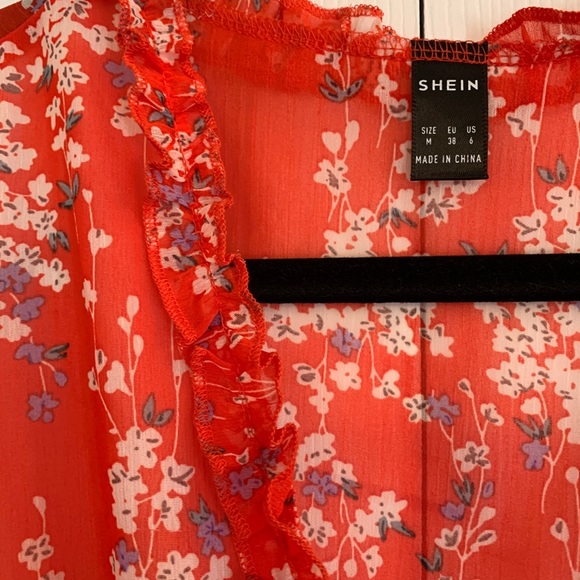 SHEIN Floral MIDI Dress - Picture 2 of 4